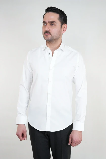 پیراهن آکسفورد آستین بلند مردانه