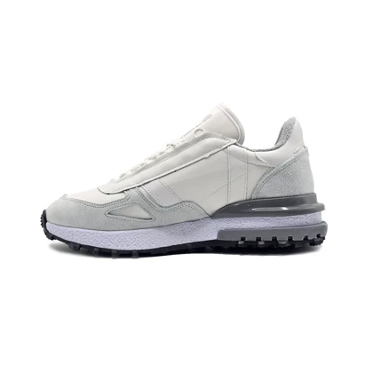 کفش و کتانی مردانه چرم طبیعی مدل لاگوست LACOSTE رنگ سفید کد 43331