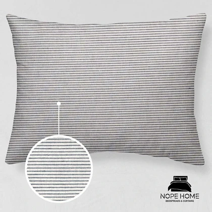 روبالشی نخ پنبه راه راه