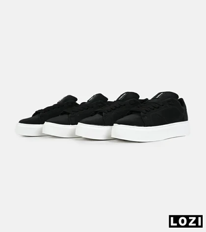 کفش کژوال مردانه چرمی مشکی سفید ZARA