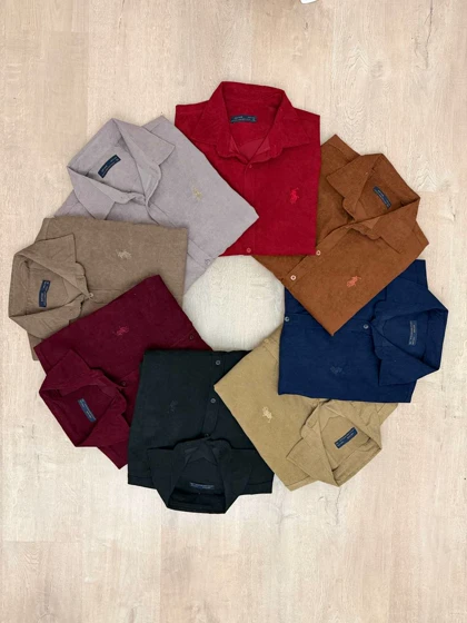 پیراهن مخمل کبریتی 2594