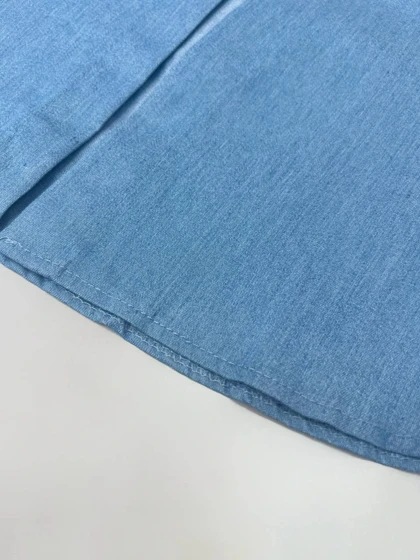 مانتو جین گلدوزی شده کد 3687