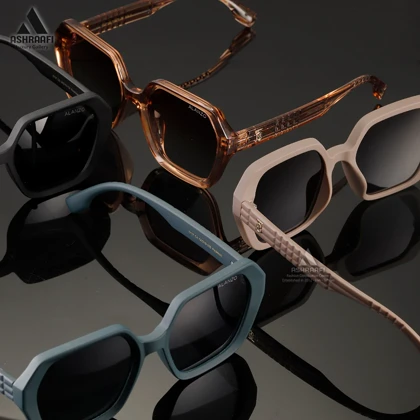 عینک آفتابی چندضلعی آلانزو Alanzo 5107