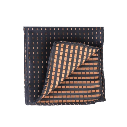 ست کراوات و پوشت خال‌خالی مشکی 98112