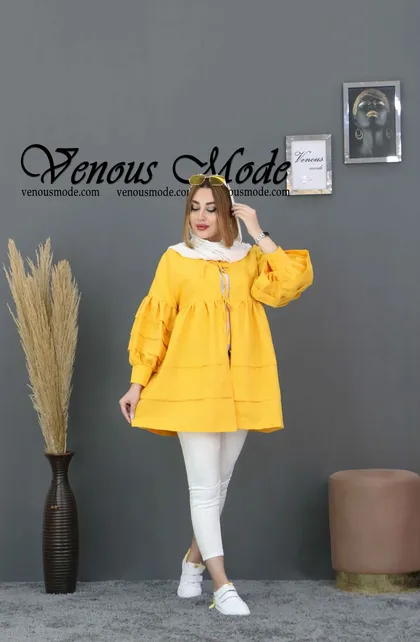 مانتو عروسکی چین‌دار
