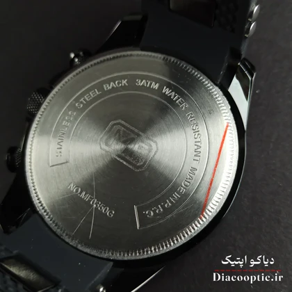 ساعت مچی مردانه اورجینال موتور ژاپن برند مینی فوکوس سه موتور مدل Mf0350G.05 بند رابر