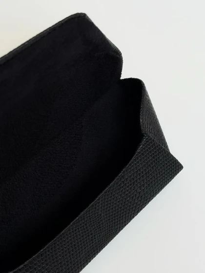 6743-کیف عینک چرمی