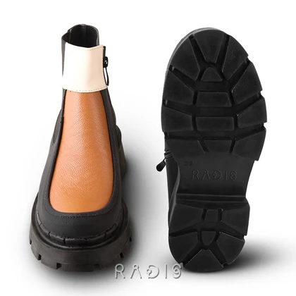 نیم بوت زنانه چرم رادیس مدل SETILA کد 659-M.MC