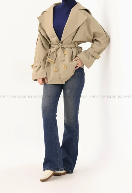 شلوار جین بوت کات کد1004170