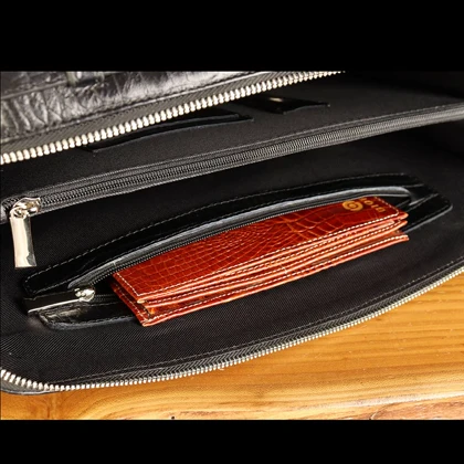 کیف اداری مردانه بیورا مدل کروکدیلی کد e08