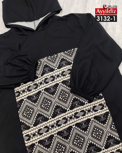 مانتو / پیراهن / کفتان زنانه سایز بزرگ کد 3132