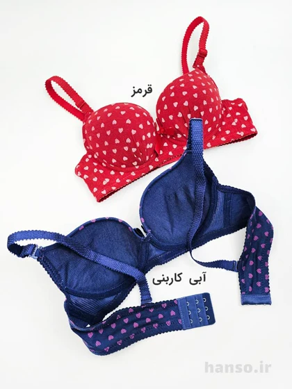 سوتین اسفنجی فنردار جک‌دار