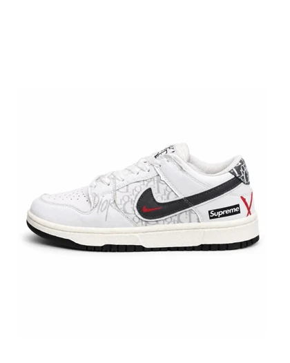 کتانی مردانه مدل نایک جردن سفید نایک طوسی Nike Jordan