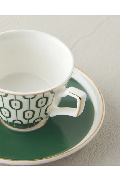 سرویس فنجان قهوه دو نفره English Home مدل Octavia Bone China