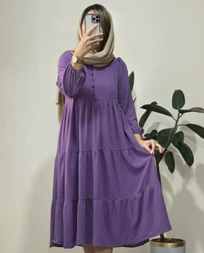 پیراهن مانتویی کمند