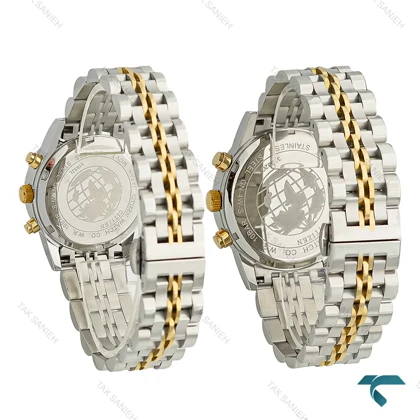 ساعت مچی ست سیتیزن Premier دورنگ طلایی سه موتوره Citizen-7825-S