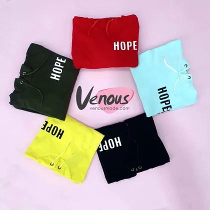 سویشرت دورس طرح HOPE