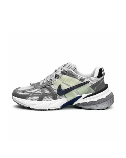 کفش کتانی مردانه نایکی v2k طوسی سرمه ای Nike V2k