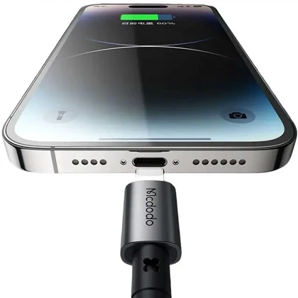 کابل شارژ سریع تایپ‌سی به لایتنینگ 36 وات 1.2 متری مک‌دودو CA-2850