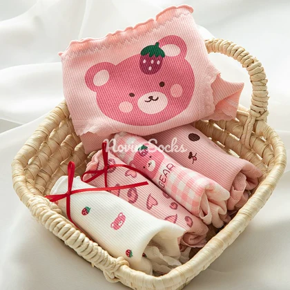 شورت طرح Pink Bear (مناسب سایز 38-42)