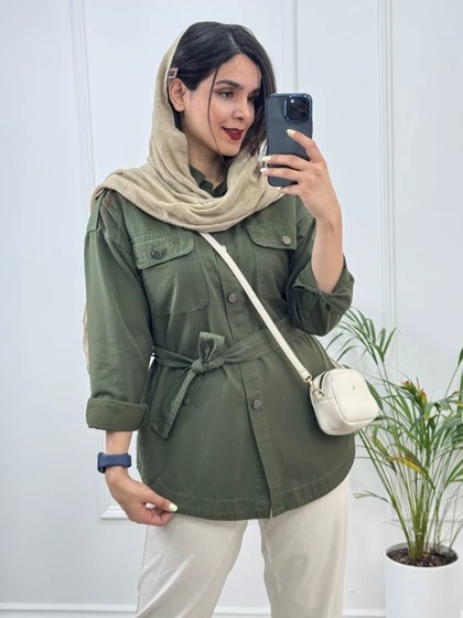 مانتو کتان جلوه