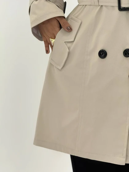 3707-بارانی آستردار دانهیل