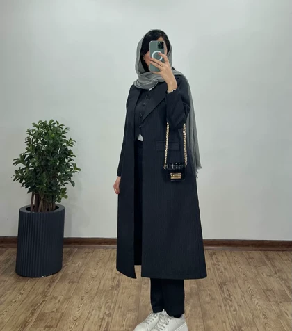 ست سه تیکه کت و شلوار و جلیقه دیپلمات رسین