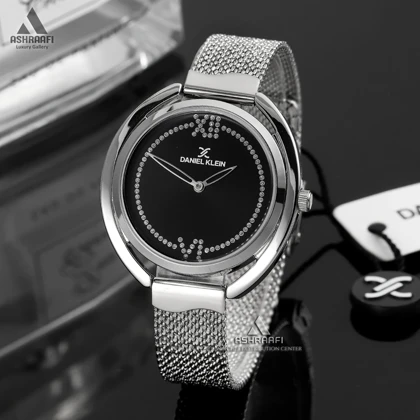 ساعت دنیل کلین صفحه مشکی Daniel Klein DK.1.12695.6
