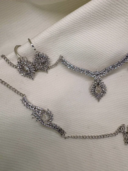 سرویس کامل برند شین مدل «اشک الماس» | نسخه سیلور (رادیوم) با گارانتی 1 ساله