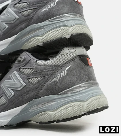 کفش کتانی طوسی NEW BALANCE 990