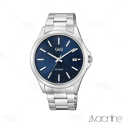 ساعت کیو اند کیو مردانه کلاسیک صفحه سرمه ای 104569