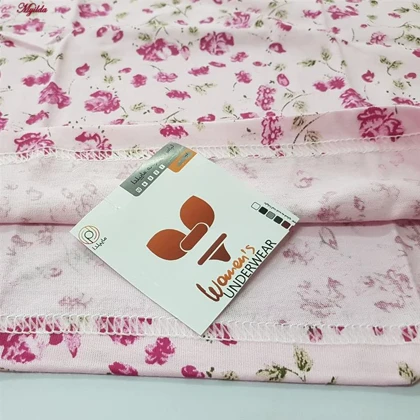 تاپ راحتی زنانه رنگ صورتی گل سرخی ماییلدا مدل 5328-2