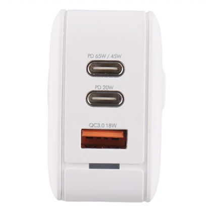 شارژر دیواری تایپ سی و یو اس بی 65 وات پرووان PWC565