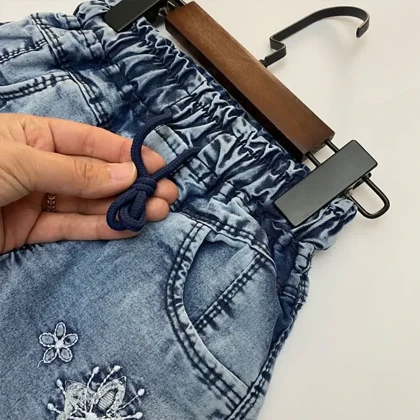 شلوارک جین دخترانه