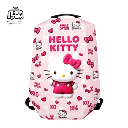 کوله‌پشتی مدرسه هارد کیس Marinox Marvel کد 1050 طرح هلو کیتی Hello Kitty