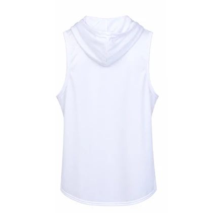 رکابی کلاهدار ورزشی مردانه نایک مدل DS-Dri Fit-5G0684 سفید