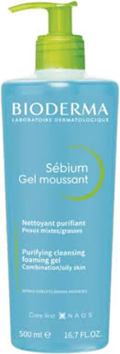 ژل شستشوی صورت بایودرما مدل Sebium مناسب پوست چرب حجم 200 میل