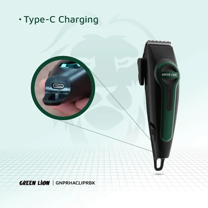 ریش تراش شارژی گرین لاین GREEN LION مدل GNPRHACLIPRBK