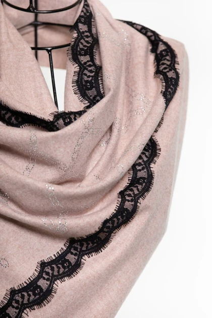 شال و روسری زنانه cashmere-and-silk-mawlana