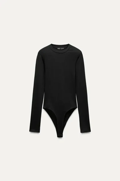بادی نخی آستین بلند zara240