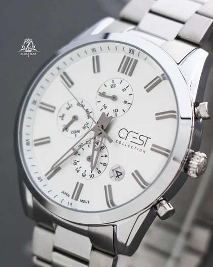 ساعت مچی مردانه کرست crest اورجینال مدل 9026/5 -فروش ویژه