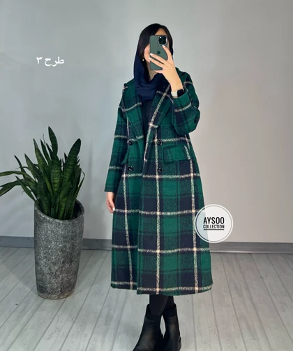 پالتو پشمی آستردار نورا6