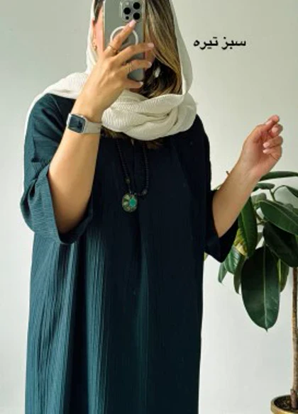 پیراهن مانتویی ساحل 9