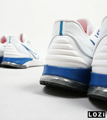 کفش کتانی مردانه سفید آبی NIKE airmax alpha trainer