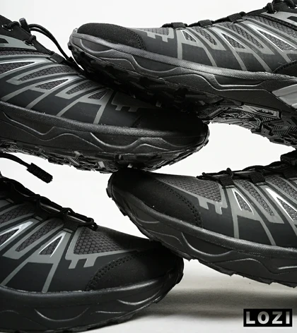 کفش کتانی بزرگ پا مشکی نوک مدادی Salomon X ULTRA
