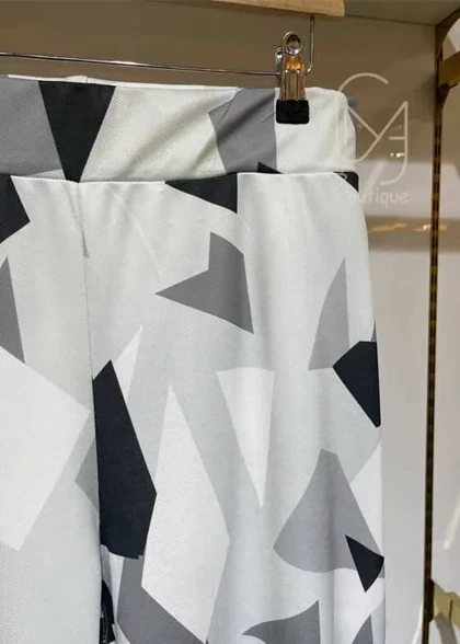 شلوار طرح دار