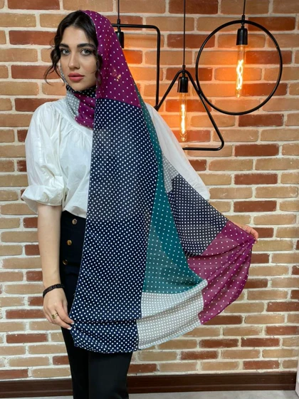 شال توپی ریز نخی