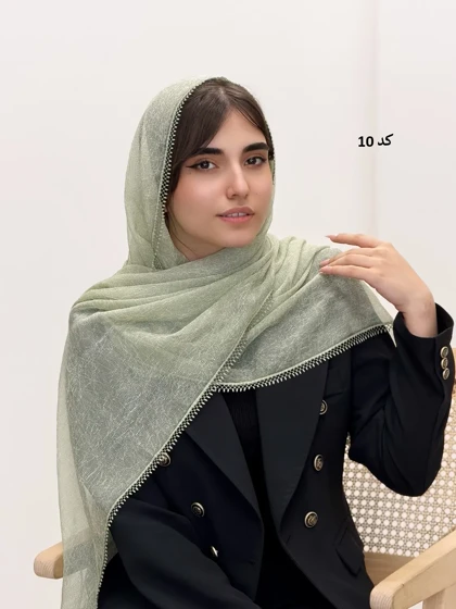4611-شال ابریشم تی تی