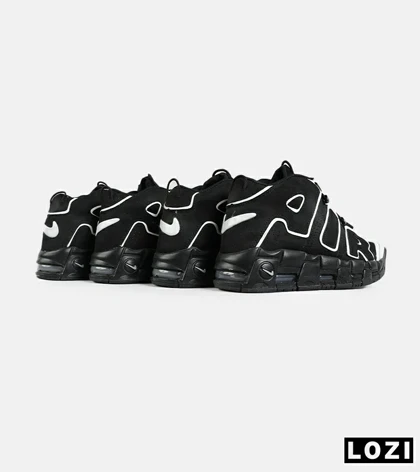 کفش کتانی مردانه و زنانه مشکی سفید NIKE Air More Uptempo '96 مدل 7153