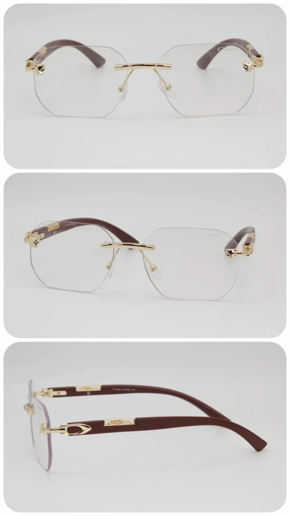 عینک آفتابی مردانه و زنانه کارتیر Cartier CT02506 کروم هارتز ضد اشعه UV400